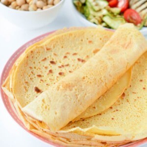 photo of homemade crepes