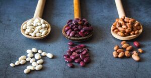 spoonfulls of beans