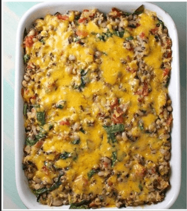 Tex Mex Blackeyed Pea Casserole