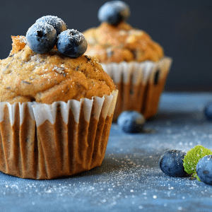 Blueberry muffins